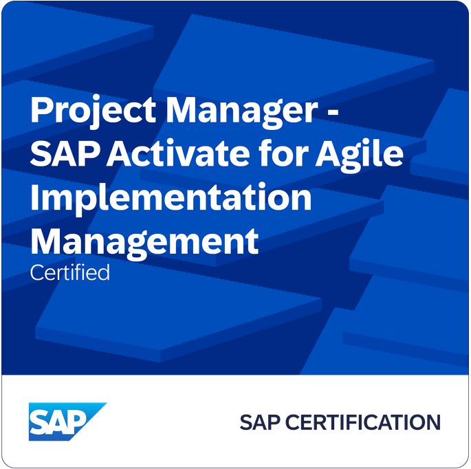 SAP Project Manager Zertifikat