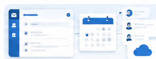 Visualisierung Produktivitäts- und Collaboration-Optimierung